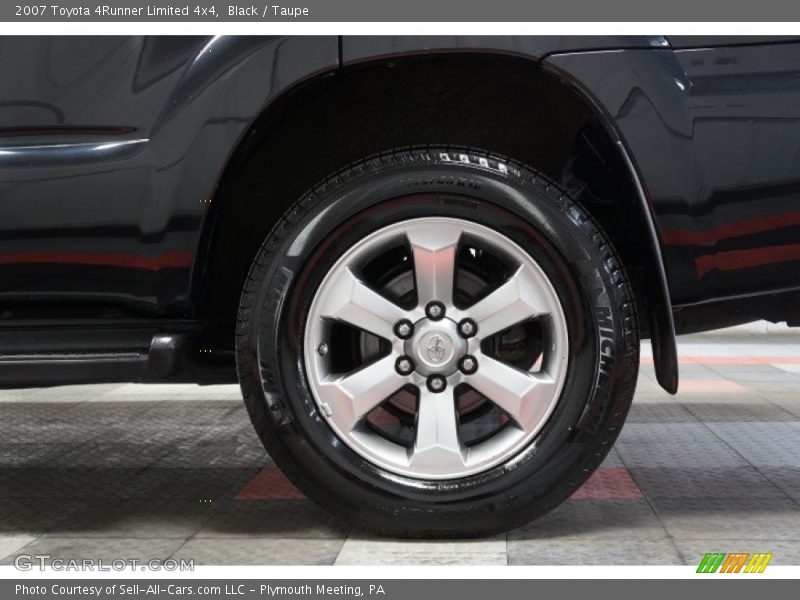 Black / Taupe 2007 Toyota 4Runner Limited 4x4