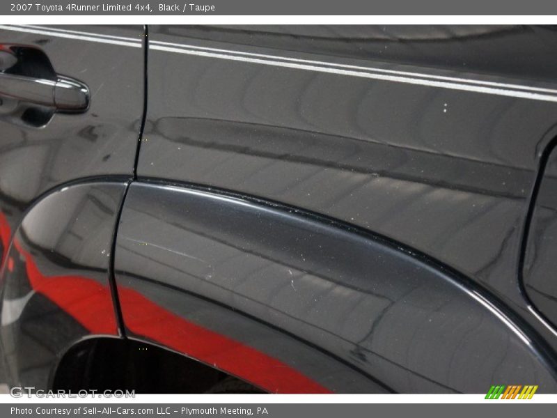Black / Taupe 2007 Toyota 4Runner Limited 4x4