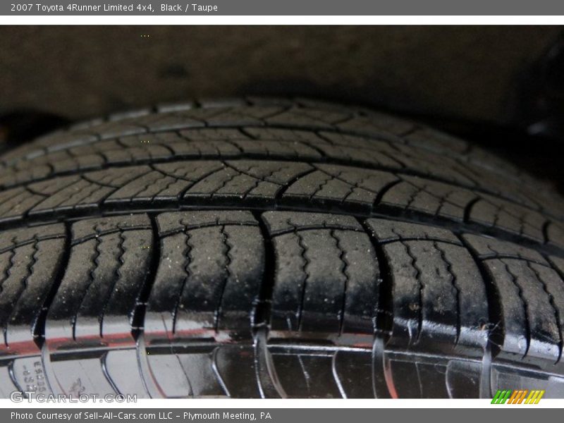 Black / Taupe 2007 Toyota 4Runner Limited 4x4