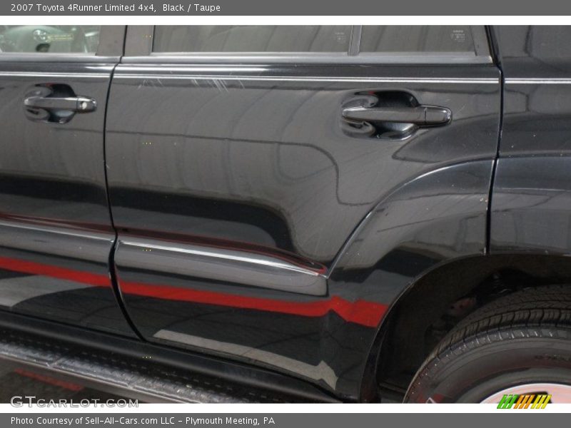 Black / Taupe 2007 Toyota 4Runner Limited 4x4