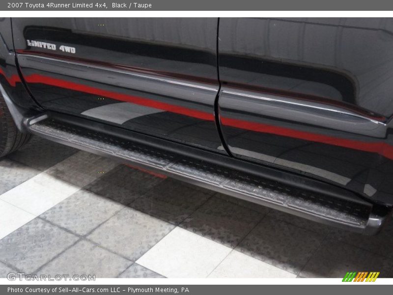 Black / Taupe 2007 Toyota 4Runner Limited 4x4