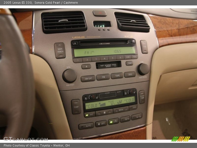 Sonora Gold Pearl / Cashmere 2005 Lexus ES 330