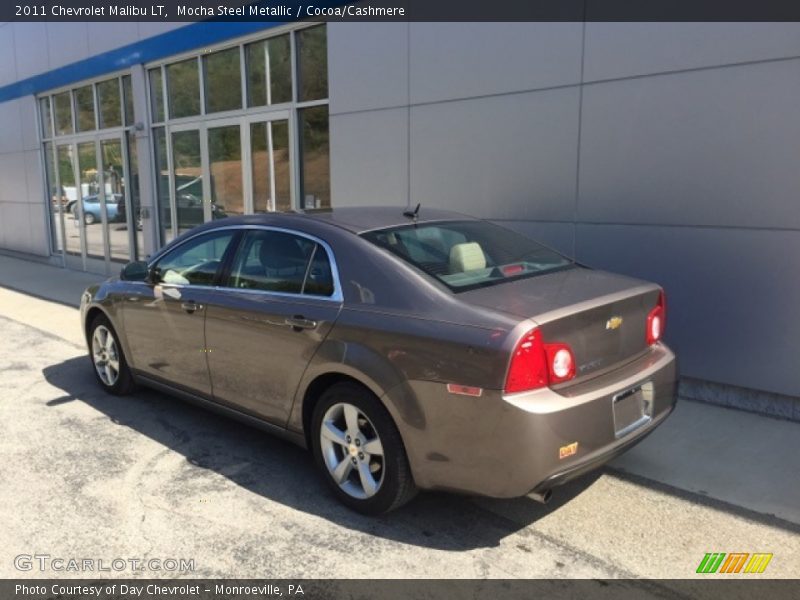 Mocha Steel Metallic / Cocoa/Cashmere 2011 Chevrolet Malibu LT