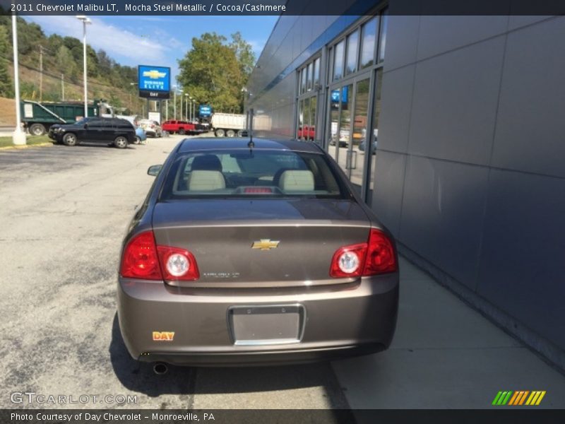 Mocha Steel Metallic / Cocoa/Cashmere 2011 Chevrolet Malibu LT