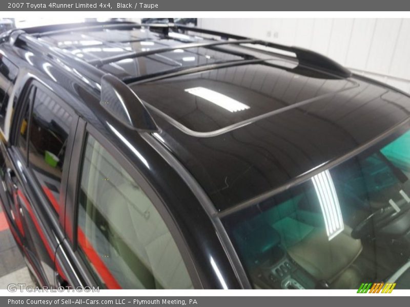 Black / Taupe 2007 Toyota 4Runner Limited 4x4