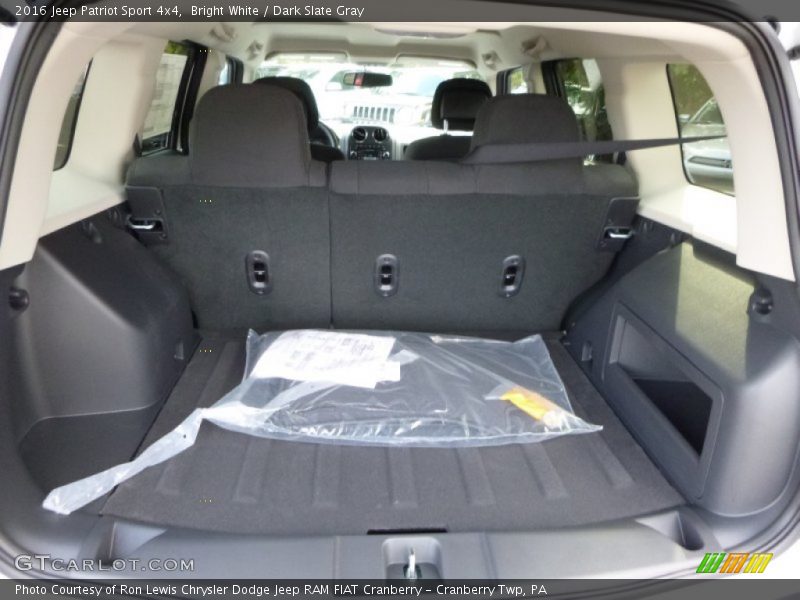 Bright White / Dark Slate Gray 2016 Jeep Patriot Sport 4x4