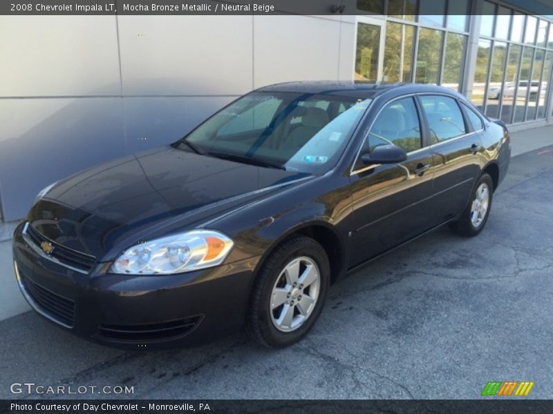 Mocha Bronze Metallic / Neutral Beige 2008 Chevrolet Impala LT