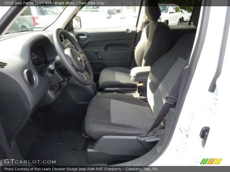 Bright White / Dark Slate Gray 2016 Jeep Patriot Sport 4x4