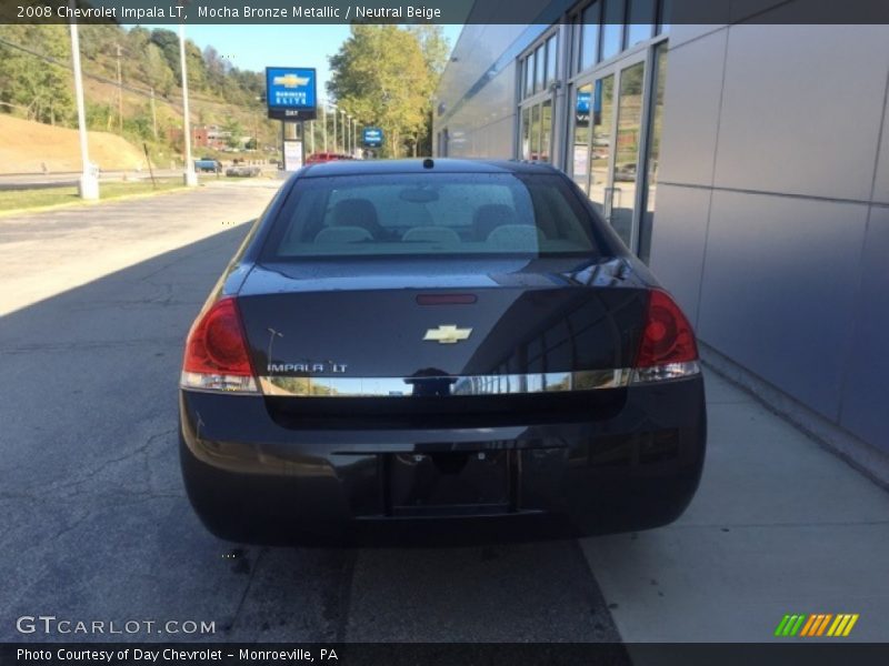 Mocha Bronze Metallic / Neutral Beige 2008 Chevrolet Impala LT