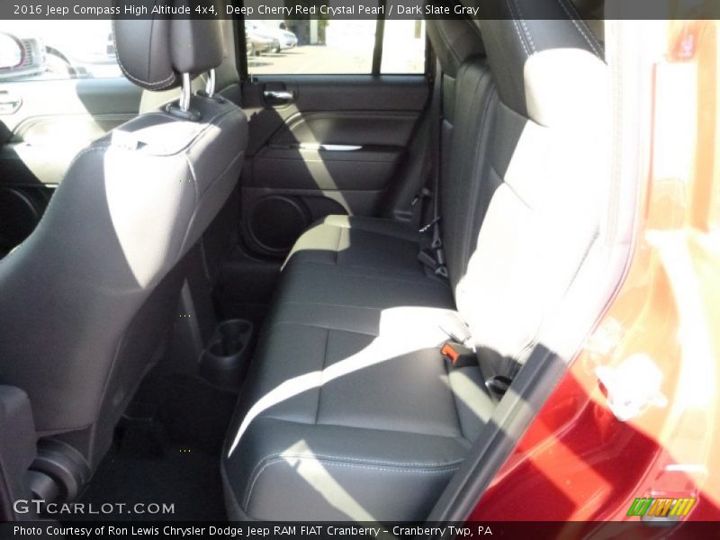 Deep Cherry Red Crystal Pearl / Dark Slate Gray 2016 Jeep Compass High Altitude 4x4