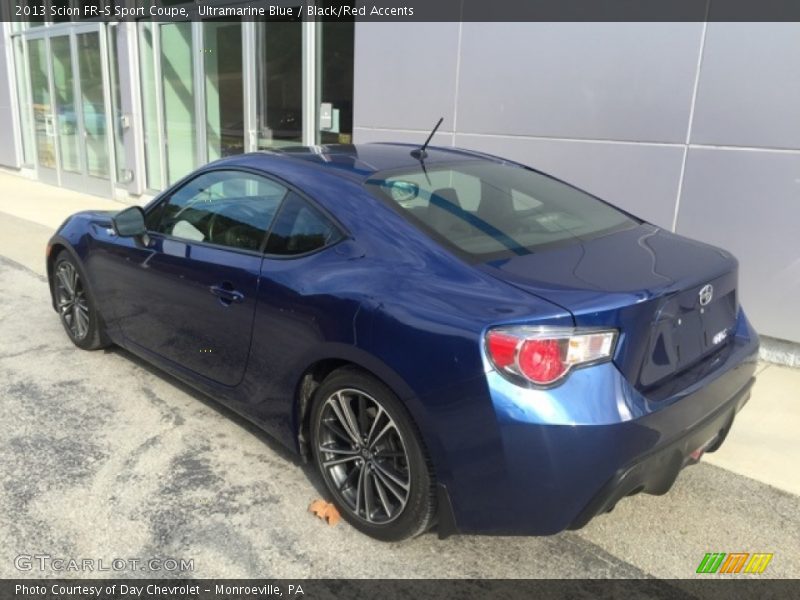 Ultramarine Blue / Black/Red Accents 2013 Scion FR-S Sport Coupe