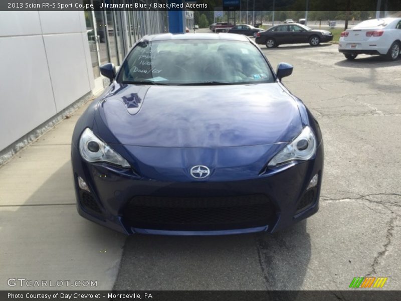 Ultramarine Blue / Black/Red Accents 2013 Scion FR-S Sport Coupe