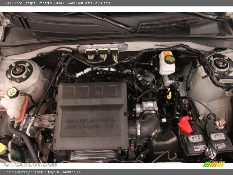 Gold Leaf Metallic / Camel 2012 Ford Escape Limited V6 4WD