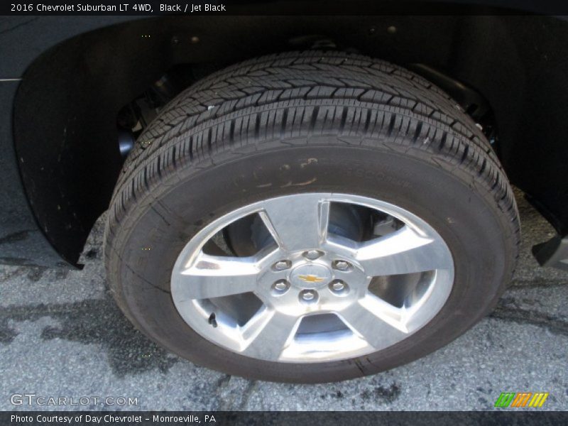 Black / Jet Black 2016 Chevrolet Suburban LT 4WD