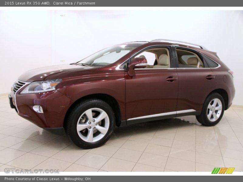 Claret Mica / Parchment 2015 Lexus RX 350 AWD