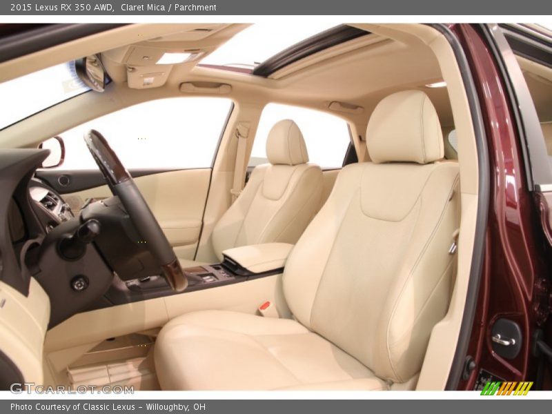 Claret Mica / Parchment 2015 Lexus RX 350 AWD