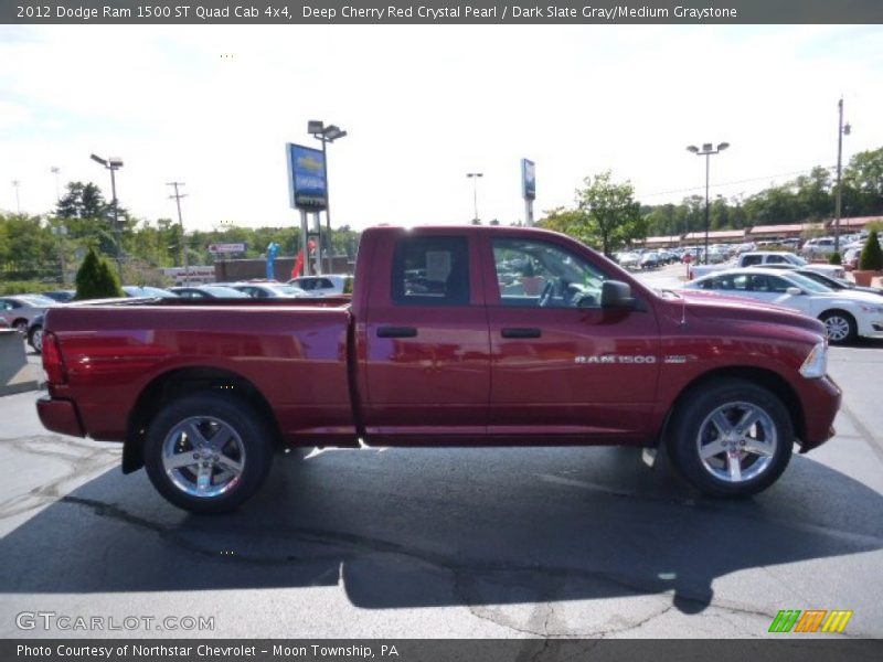 Deep Cherry Red Crystal Pearl / Dark Slate Gray/Medium Graystone 2012 Dodge Ram 1500 ST Quad Cab 4x4