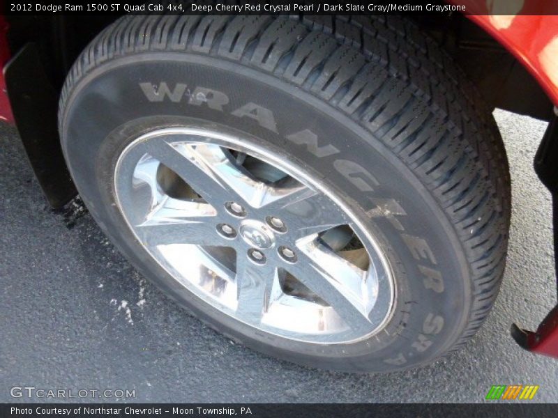 Deep Cherry Red Crystal Pearl / Dark Slate Gray/Medium Graystone 2012 Dodge Ram 1500 ST Quad Cab 4x4