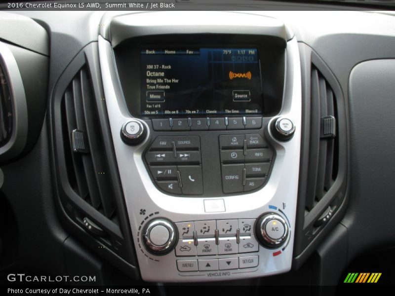 Summit White / Jet Black 2016 Chevrolet Equinox LS AWD