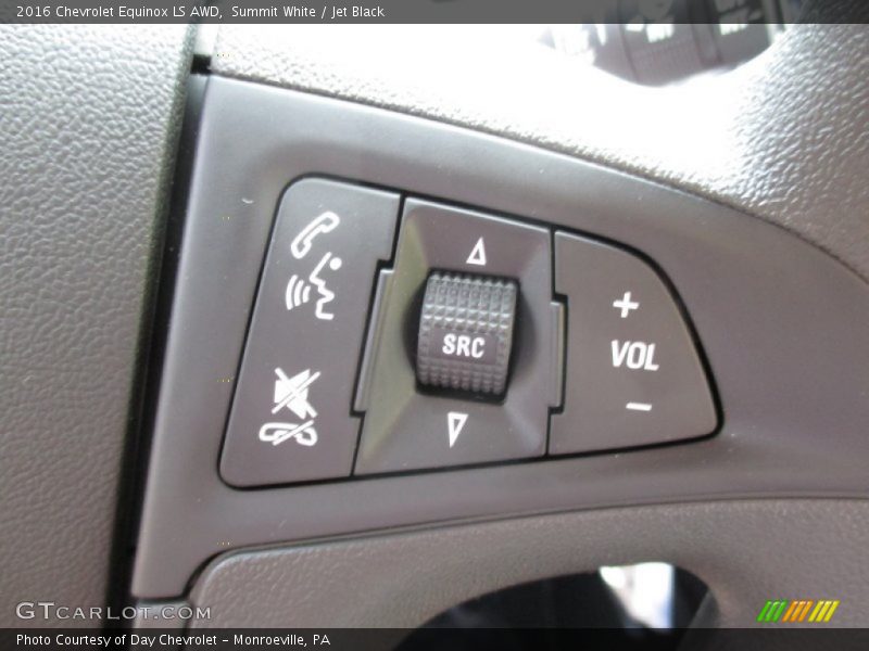 Summit White / Jet Black 2016 Chevrolet Equinox LS AWD