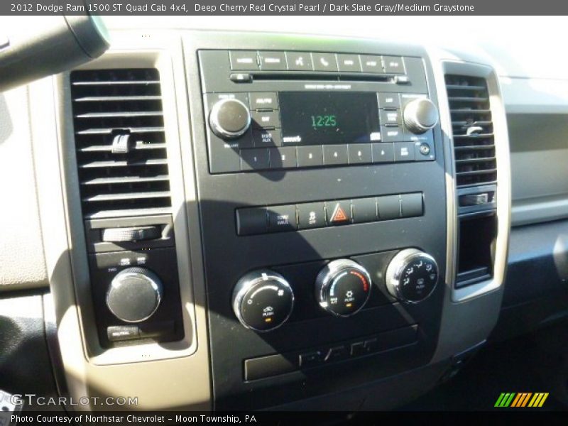 Deep Cherry Red Crystal Pearl / Dark Slate Gray/Medium Graystone 2012 Dodge Ram 1500 ST Quad Cab 4x4