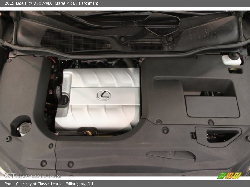 Claret Mica / Parchment 2015 Lexus RX 350 AWD