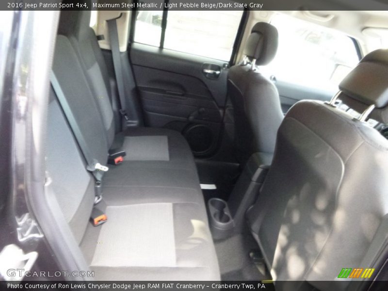 Maximum Steel Metallic / Light Pebble Beige/Dark Slate Gray 2016 Jeep Patriot Sport 4x4