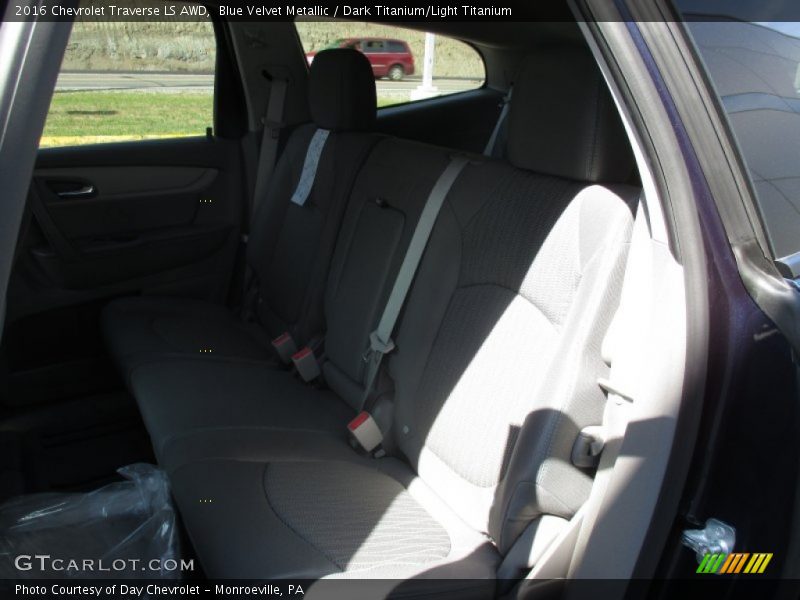 Blue Velvet Metallic / Dark Titanium/Light Titanium 2016 Chevrolet Traverse LS AWD