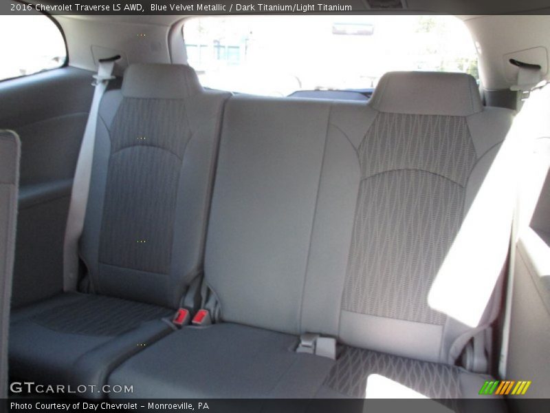 Blue Velvet Metallic / Dark Titanium/Light Titanium 2016 Chevrolet Traverse LS AWD