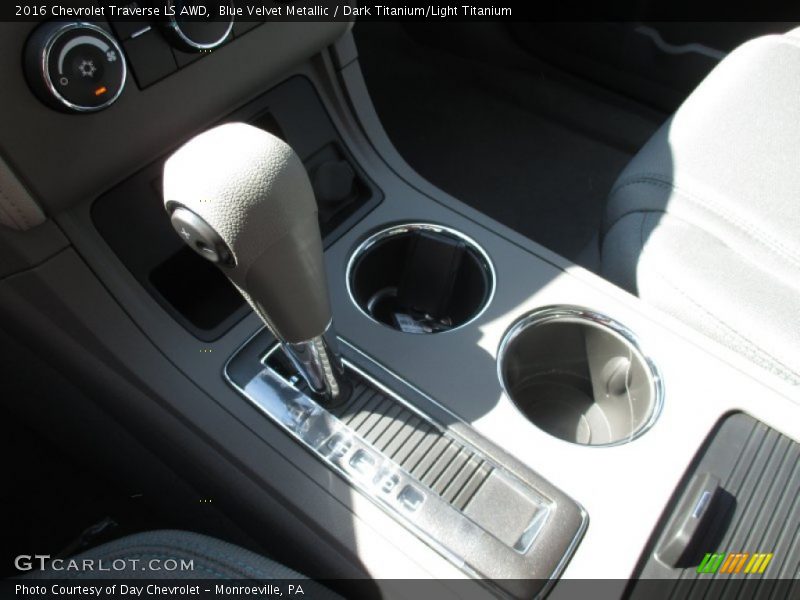 Blue Velvet Metallic / Dark Titanium/Light Titanium 2016 Chevrolet Traverse LS AWD