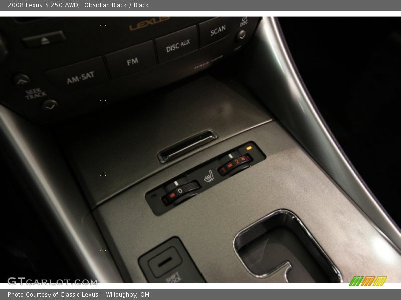 Obsidian Black / Black 2008 Lexus IS 250 AWD