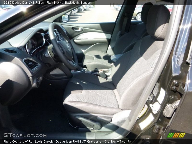 Pitch Black / Black/Light Tungsten 2016 Dodge Dart SXT Rallye