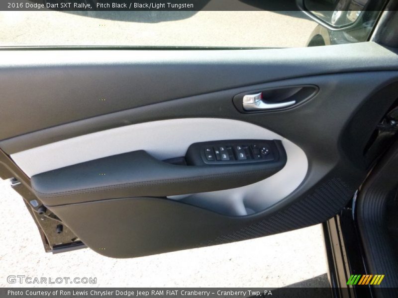 Pitch Black / Black/Light Tungsten 2016 Dodge Dart SXT Rallye