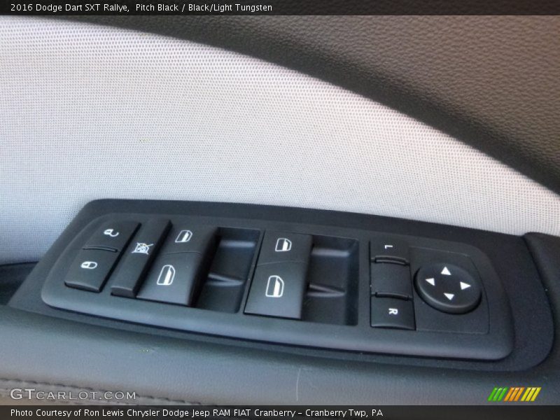 Pitch Black / Black/Light Tungsten 2016 Dodge Dart SXT Rallye