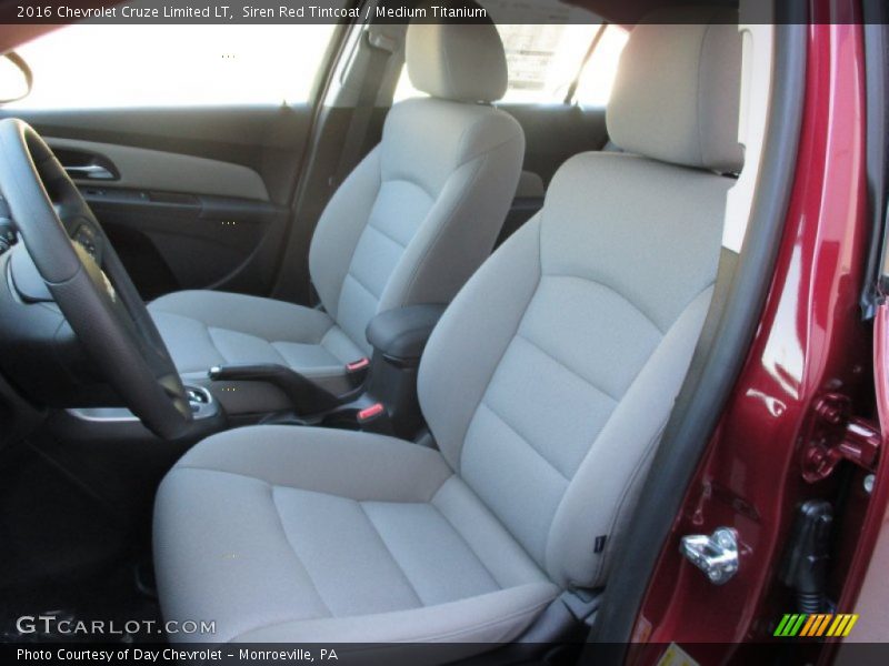 Siren Red Tintcoat / Medium Titanium 2016 Chevrolet Cruze Limited LT