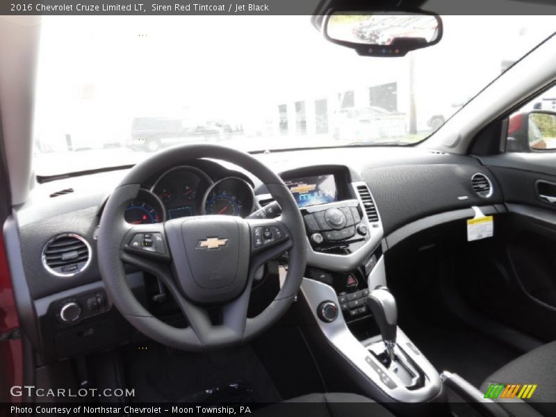 Siren Red Tintcoat / Jet Black 2016 Chevrolet Cruze Limited LT