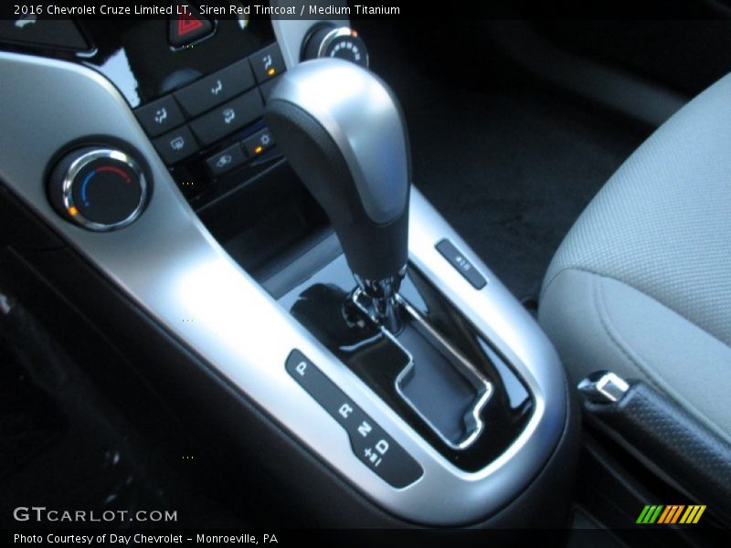 Siren Red Tintcoat / Medium Titanium 2016 Chevrolet Cruze Limited LT