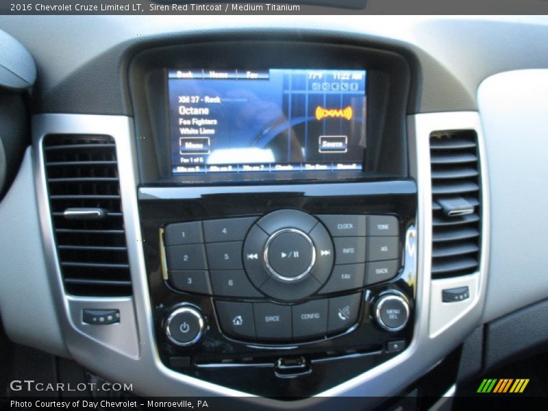Siren Red Tintcoat / Medium Titanium 2016 Chevrolet Cruze Limited LT