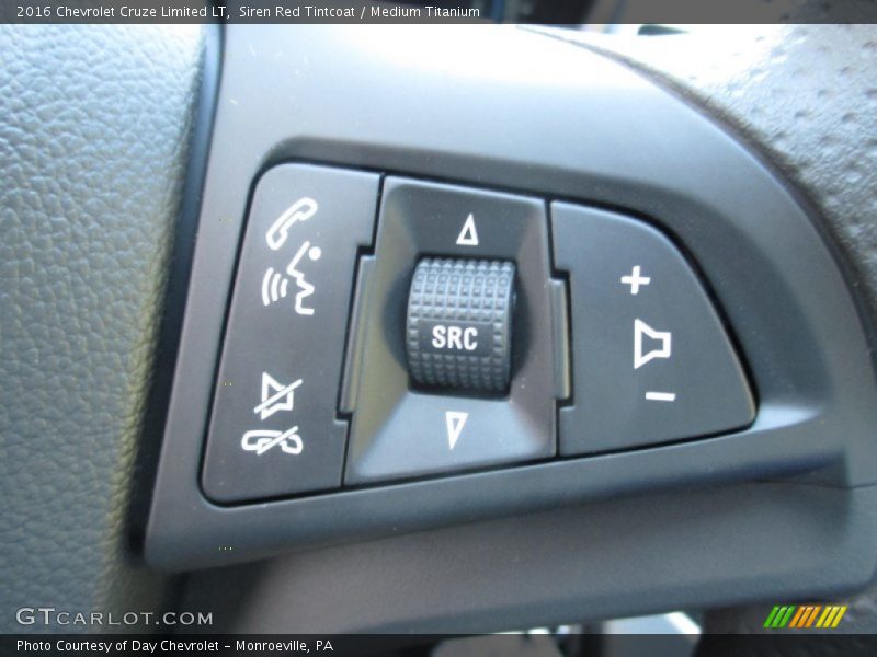 Siren Red Tintcoat / Medium Titanium 2016 Chevrolet Cruze Limited LT