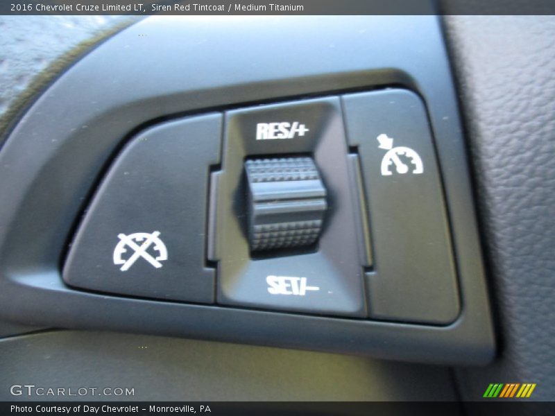 Siren Red Tintcoat / Medium Titanium 2016 Chevrolet Cruze Limited LT