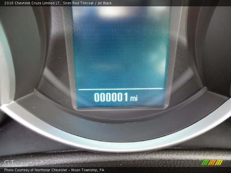 Siren Red Tintcoat / Jet Black 2016 Chevrolet Cruze Limited LT