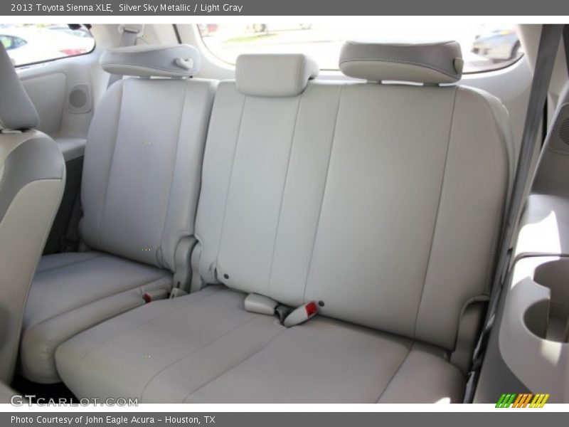 Silver Sky Metallic / Light Gray 2013 Toyota Sienna XLE