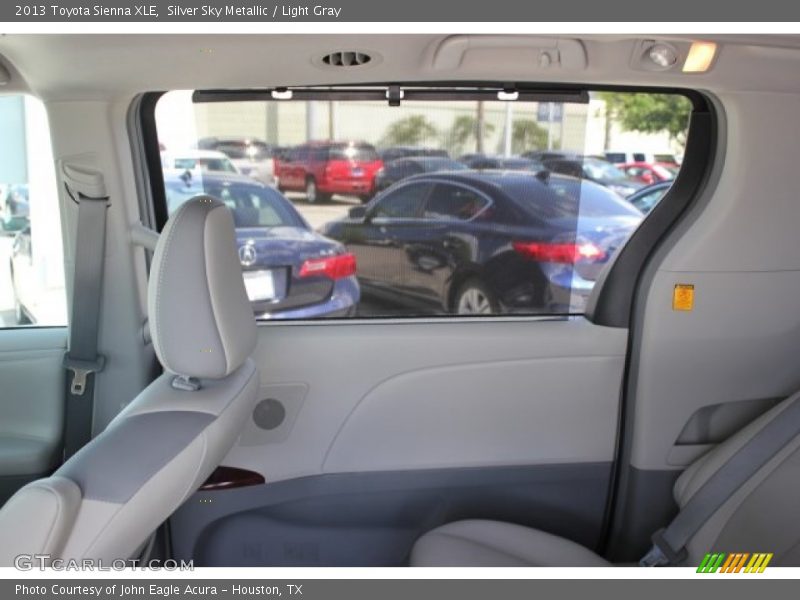 Silver Sky Metallic / Light Gray 2013 Toyota Sienna XLE