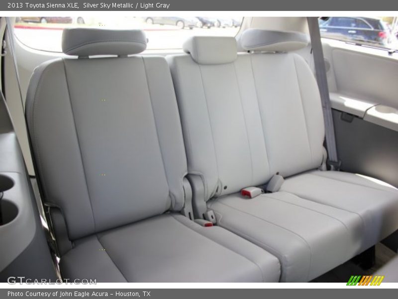 Silver Sky Metallic / Light Gray 2013 Toyota Sienna XLE