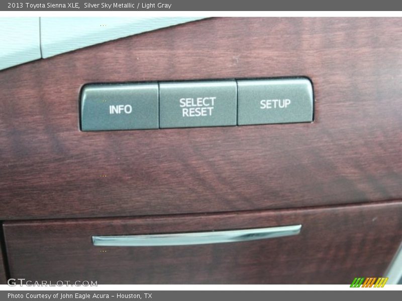 Silver Sky Metallic / Light Gray 2013 Toyota Sienna XLE