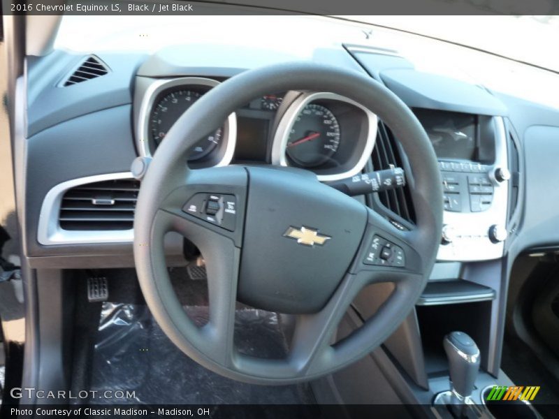 Black / Jet Black 2016 Chevrolet Equinox LS