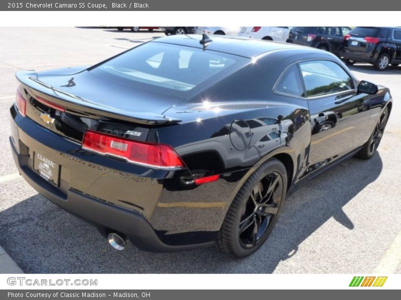 Black / Black 2015 Chevrolet Camaro SS Coupe
