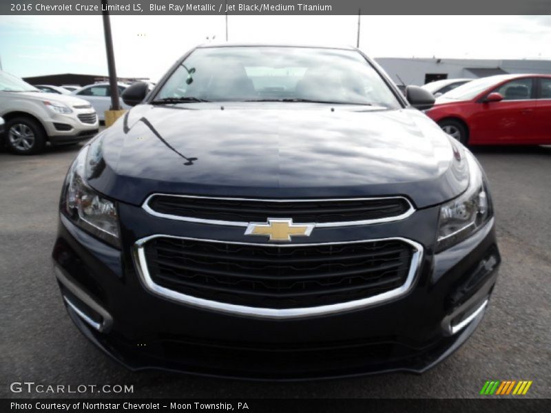 Blue Ray Metallic / Jet Black/Medium Titanium 2016 Chevrolet Cruze Limited LS