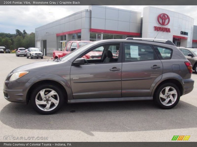 Moonstone Gray / Graphite Black 2006 Pontiac Vibe