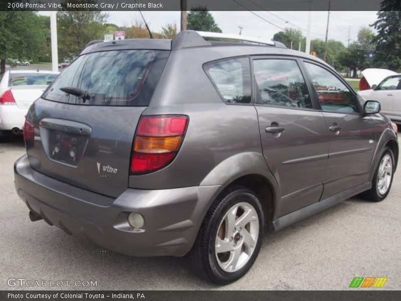 Moonstone Gray / Graphite Black 2006 Pontiac Vibe